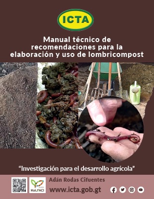 Manual técnico de recomendaciones para la elaboración y uso de lombricompost (2022) 
                      Versión en idioma maya Achí